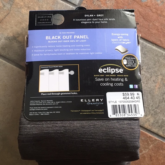 Premium blackout curtains - Picture 2 of 2